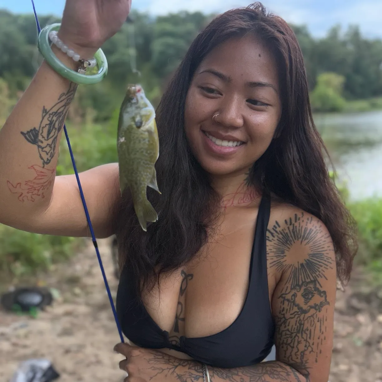 Bluegill caught on Fishbrain