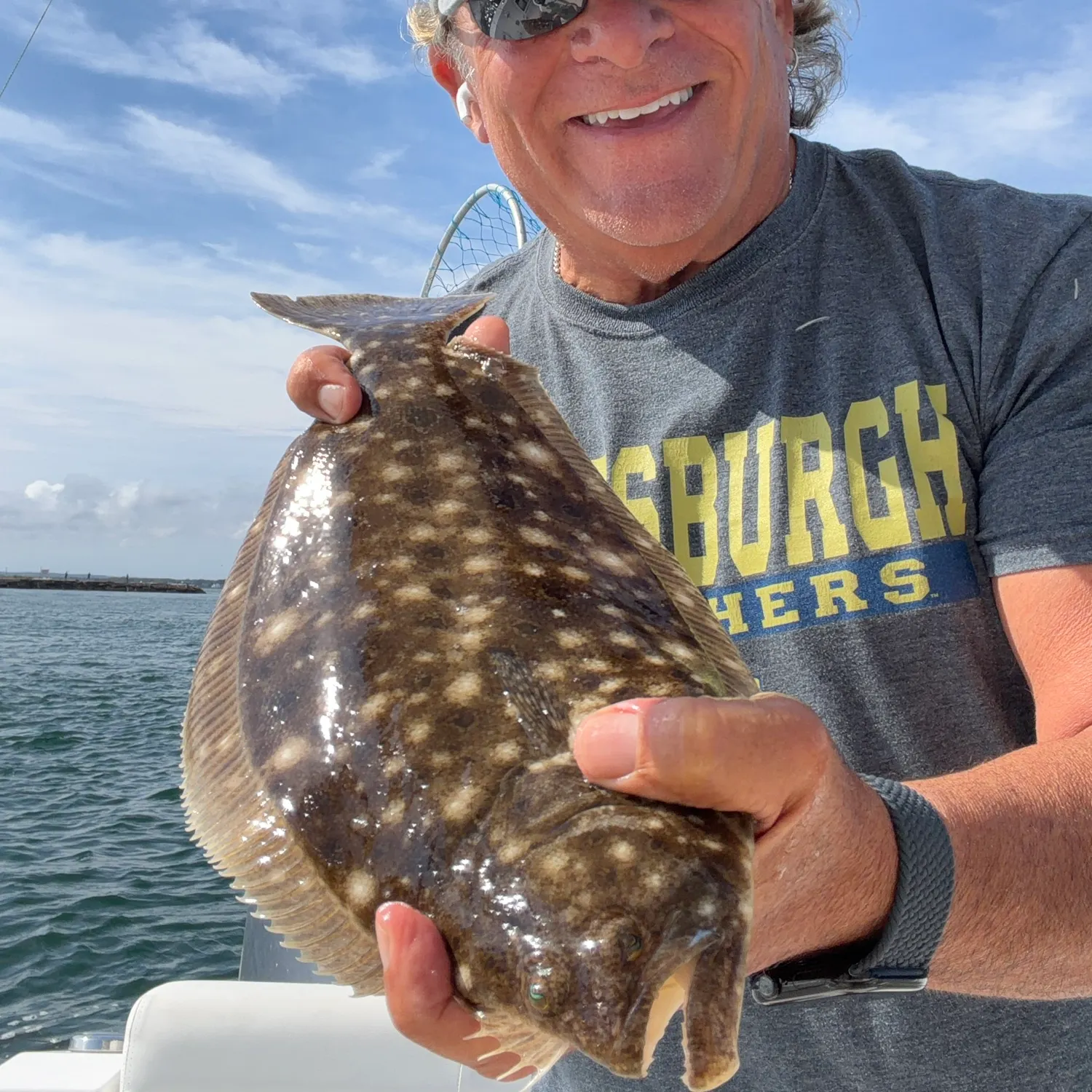 Summer flounder caught on Fishbrain