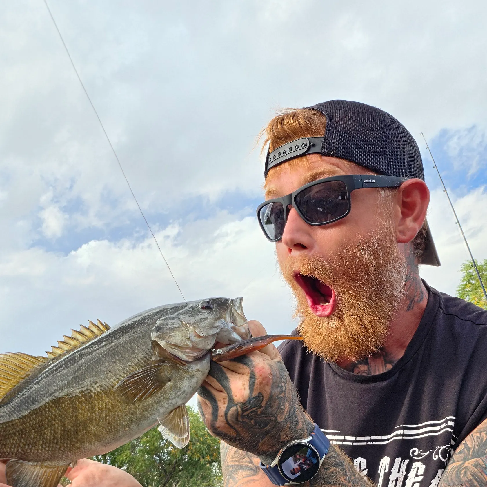 Smallmouth bass caught on Fishbrain