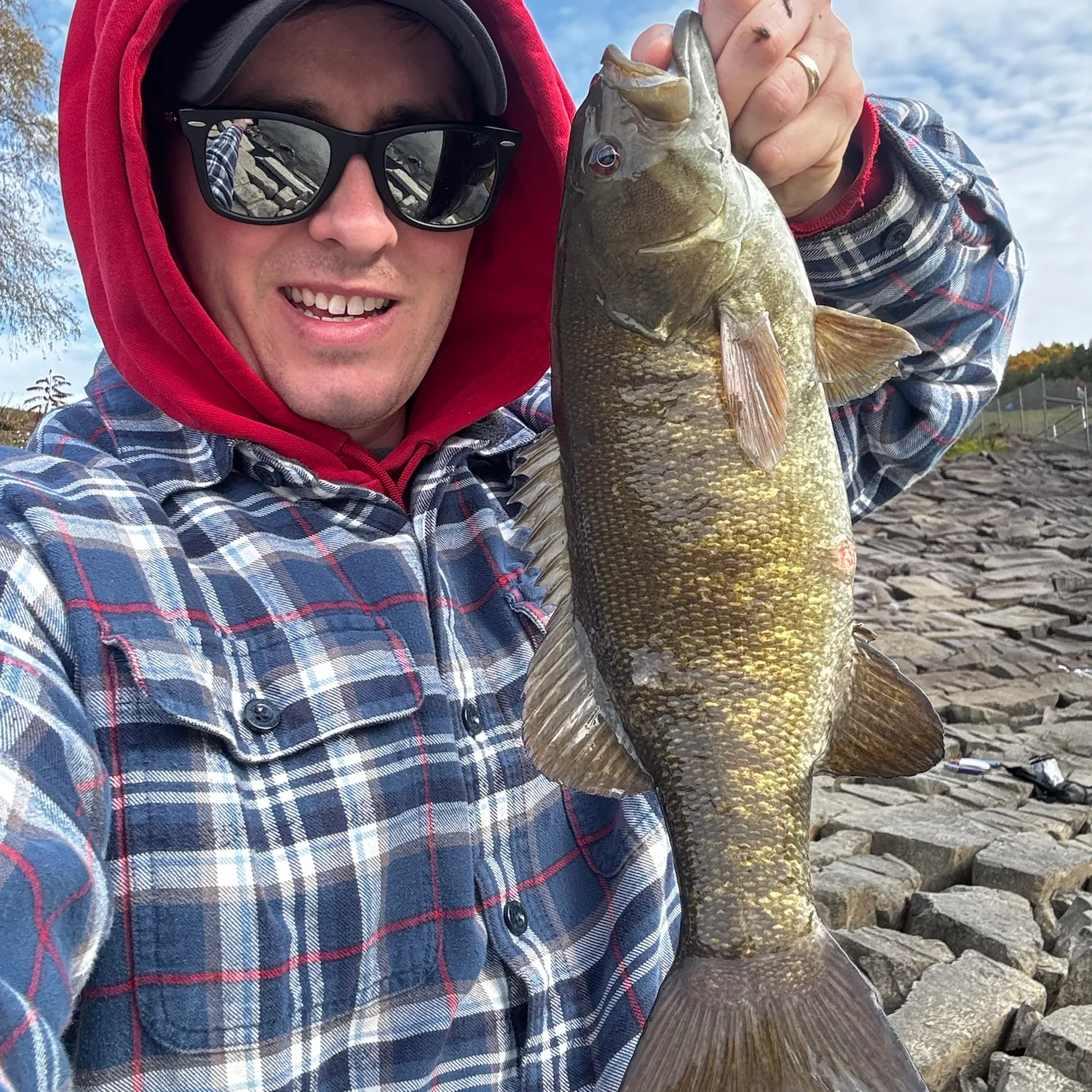 Smallmouth bass caught on Fishbrain