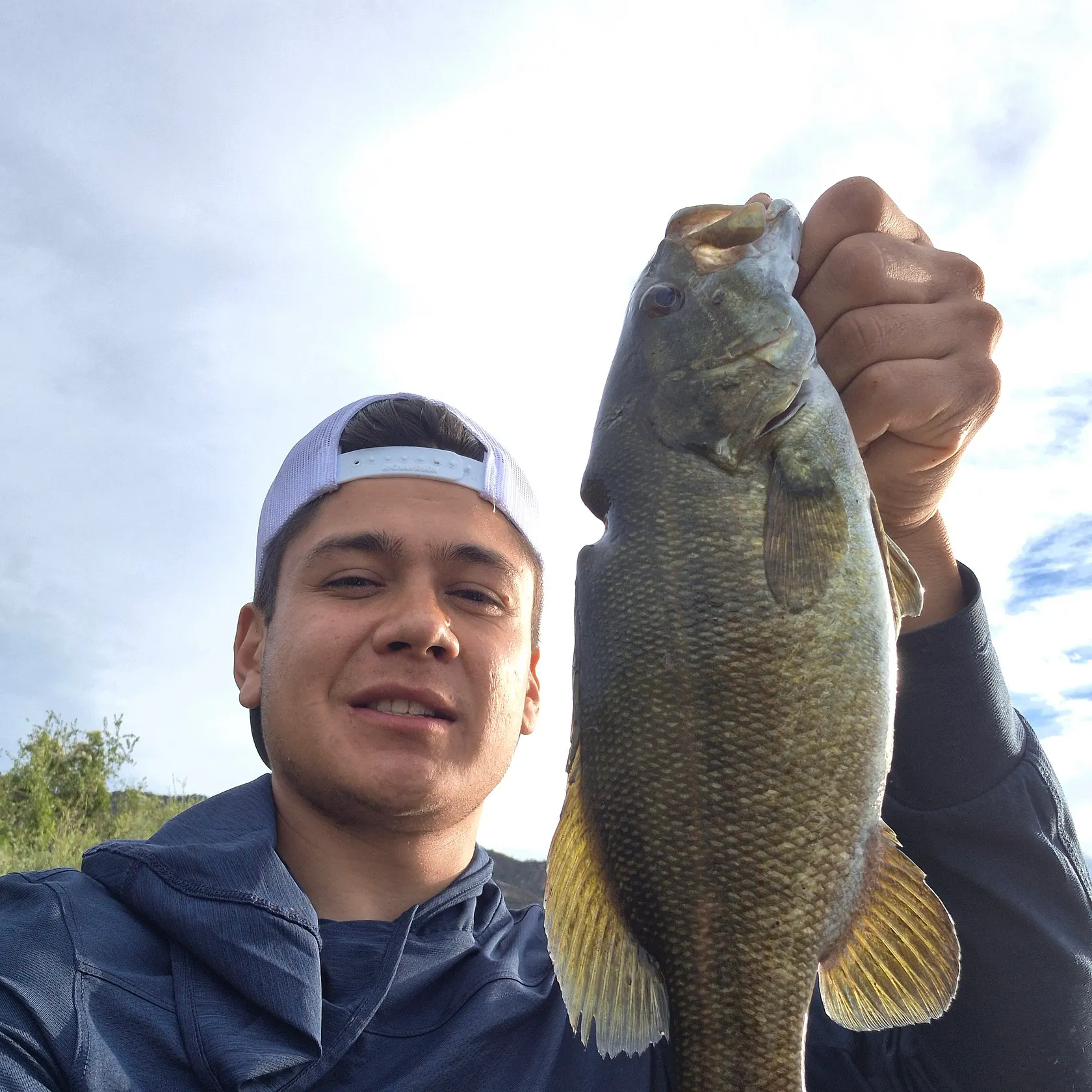 Smallmouth bass caught on Fishbrain