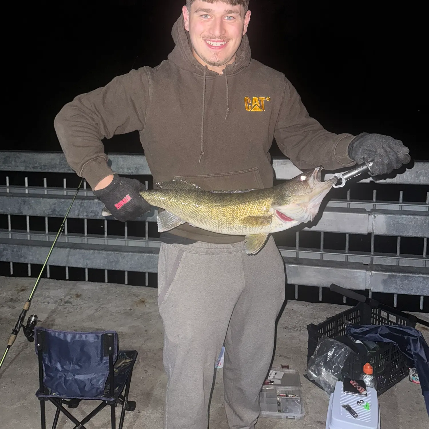 recently logged catches