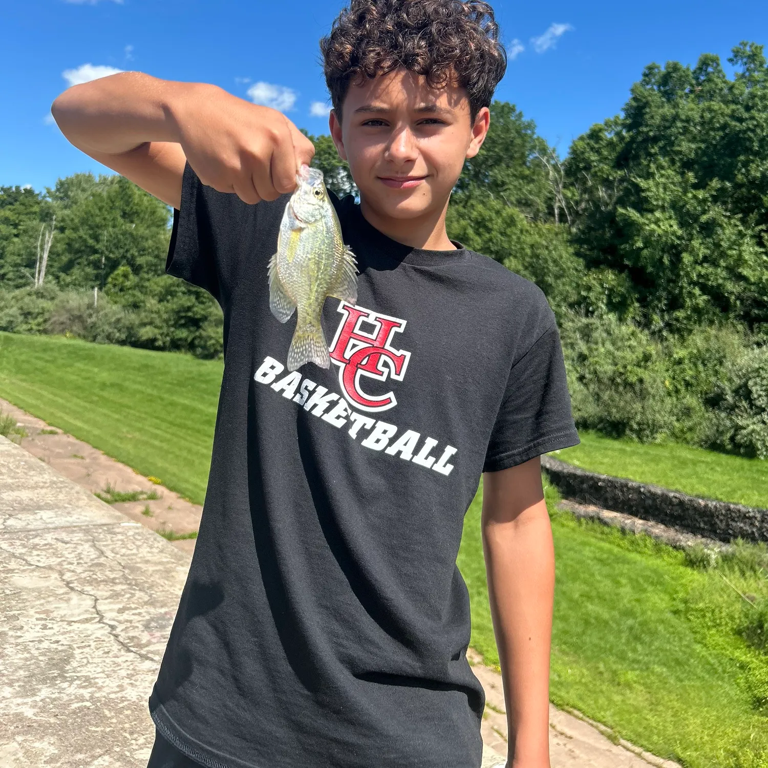 White crappie caught on Fishbrain