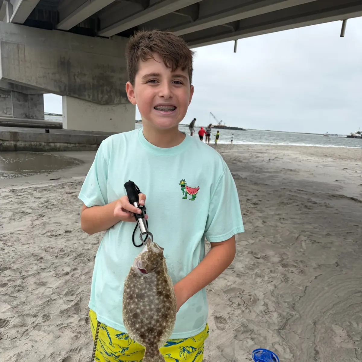 Summer flounder caught on Fishbrain