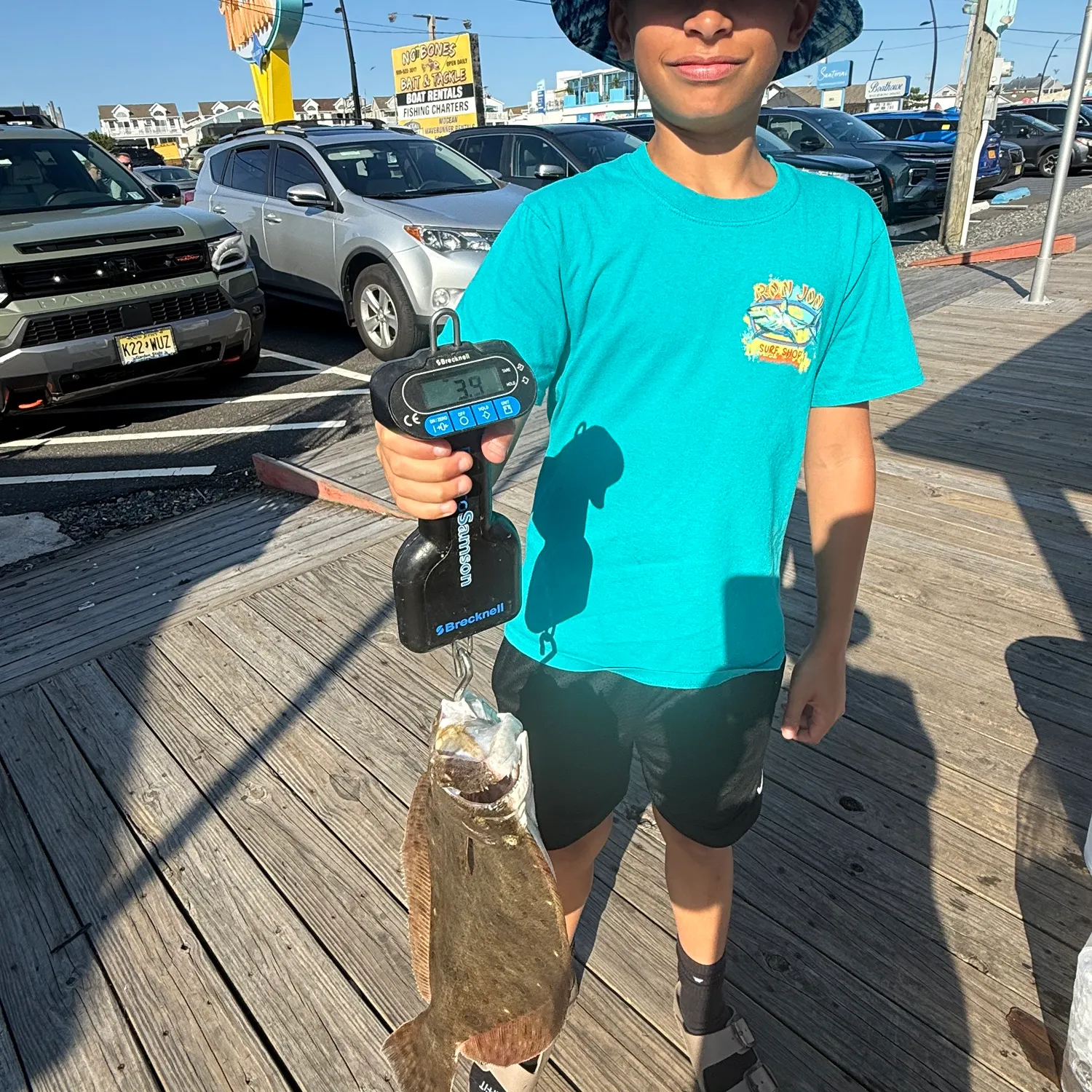 recently logged catches