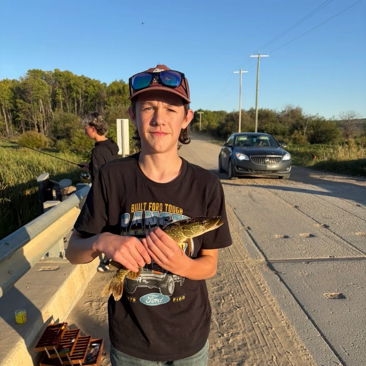 Northern pike caught on Fishbrain