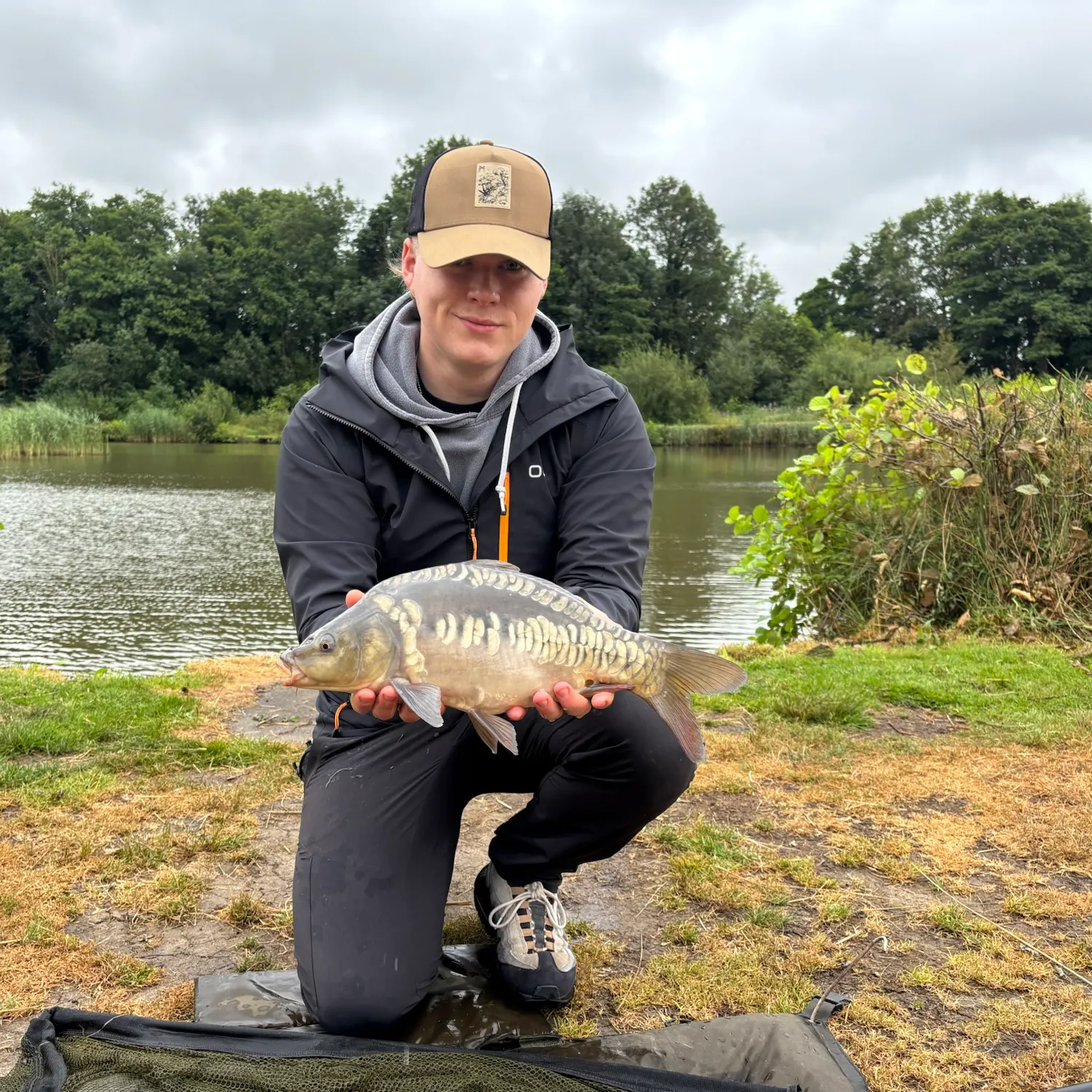Mirror carp caught on Fishbrain