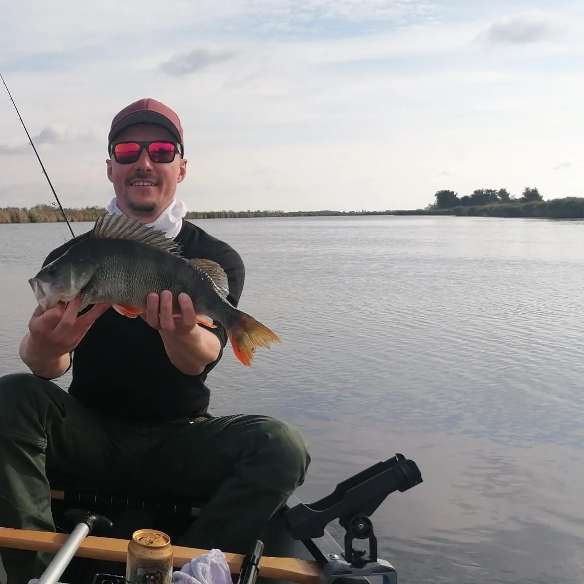 European perch caught on Fishbrain