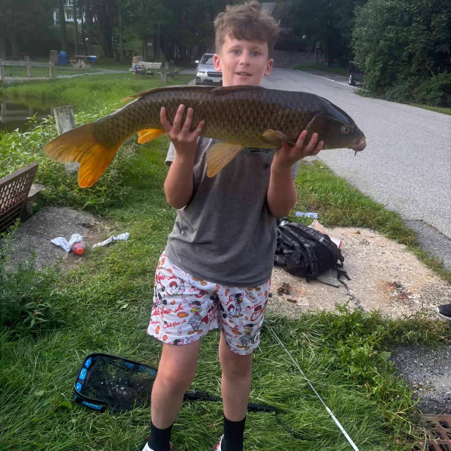 recently logged catches