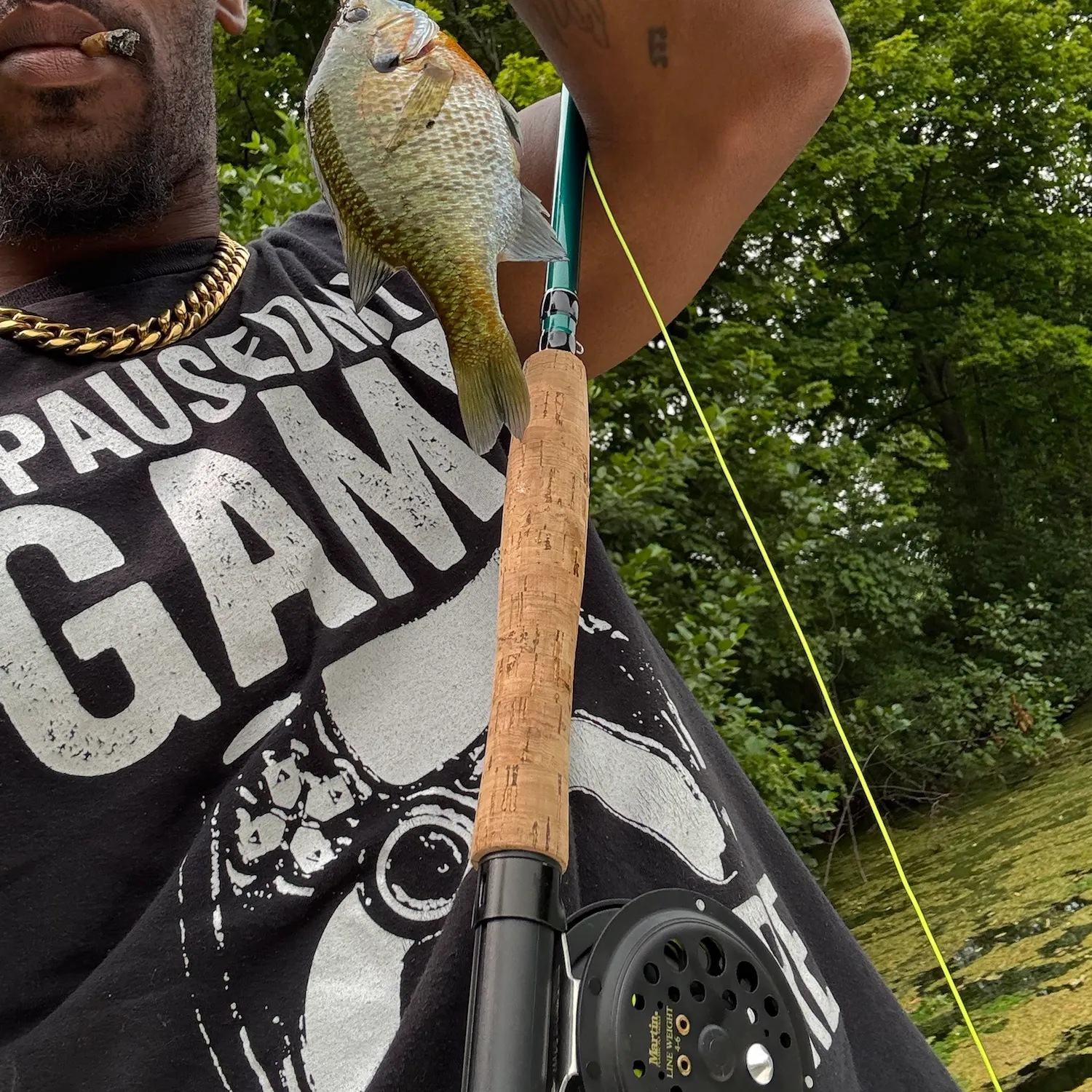 recently logged catches