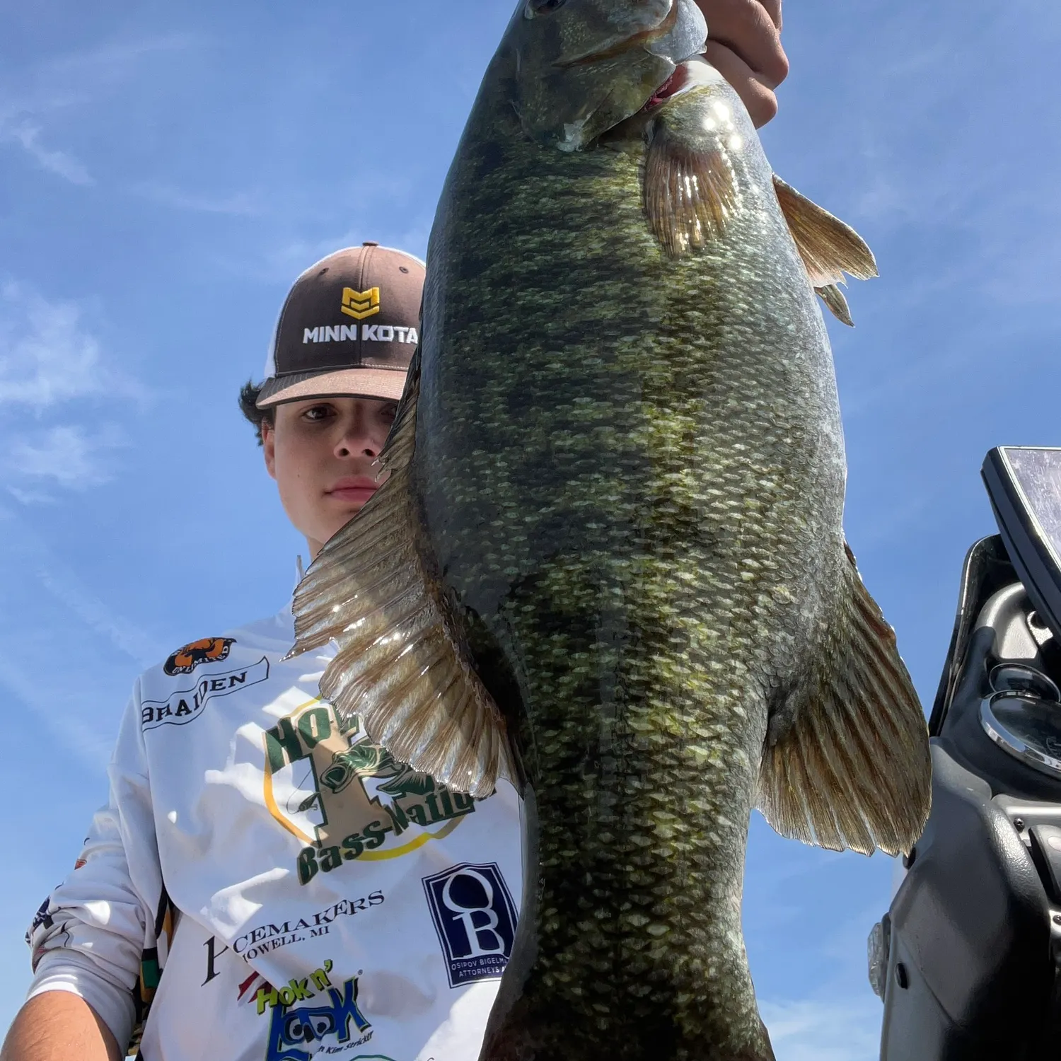 Smallmouth bass caught on Fishbrain
