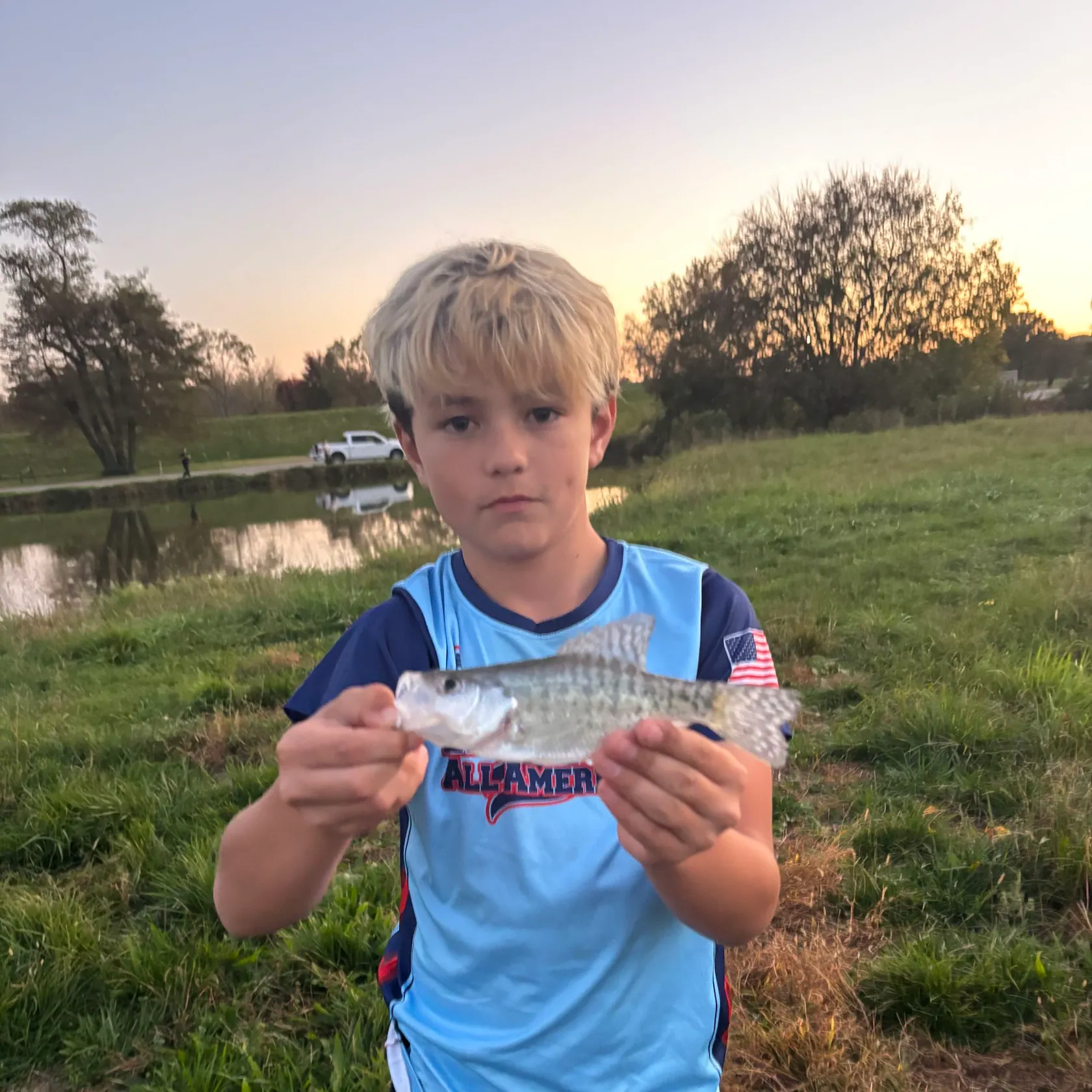 Black crappie caught on Fishbrain