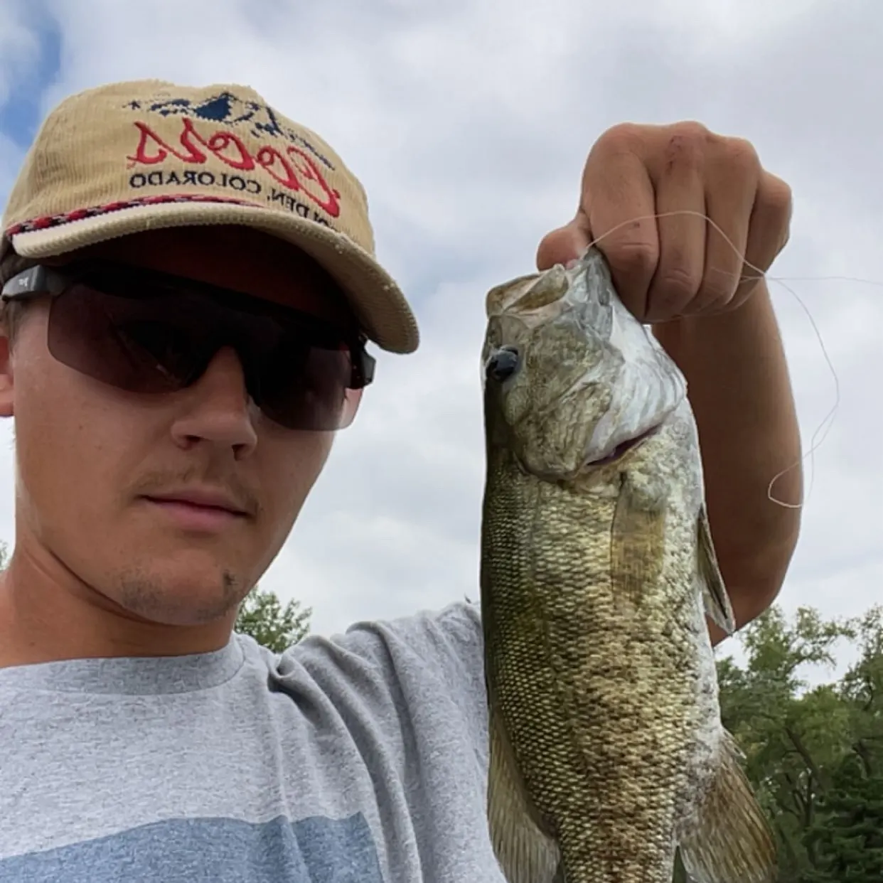 Smallmouth bass caught on Fishbrain