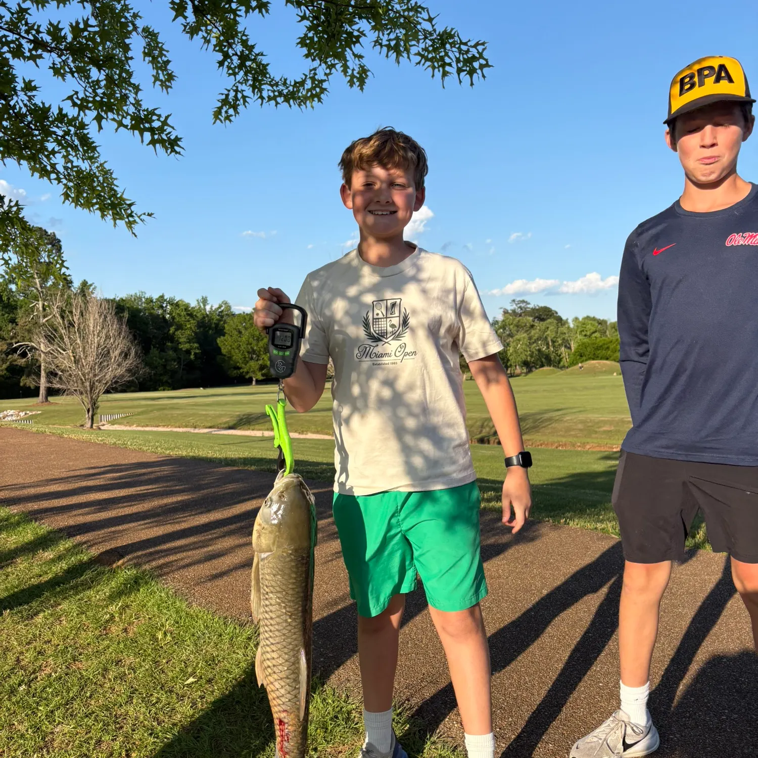 recently logged catches
