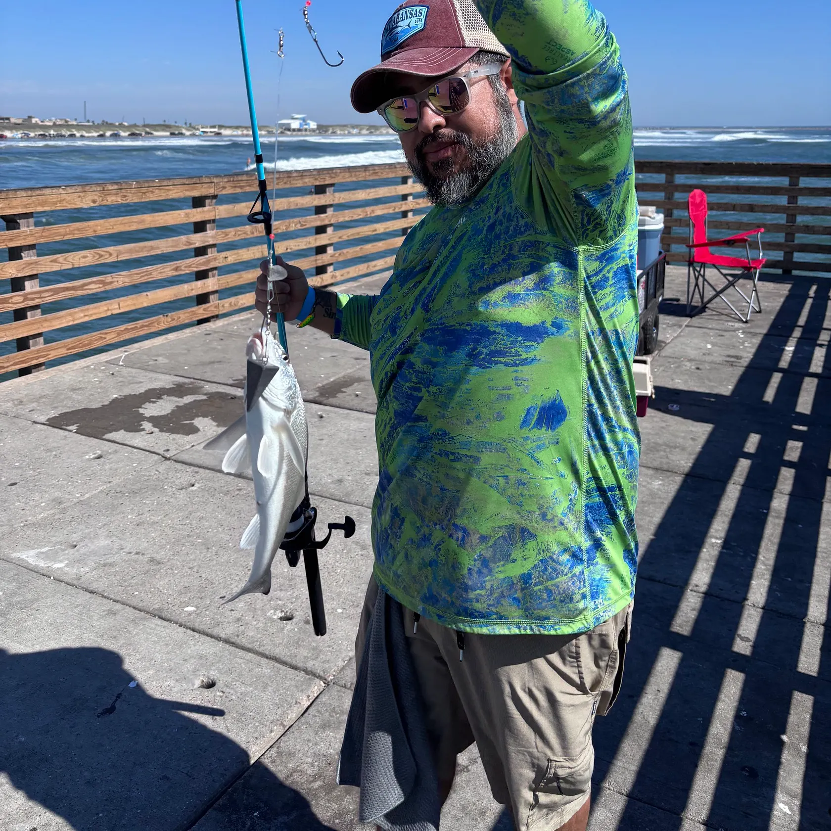 Gulf kingcroaker caught on Fishbrain