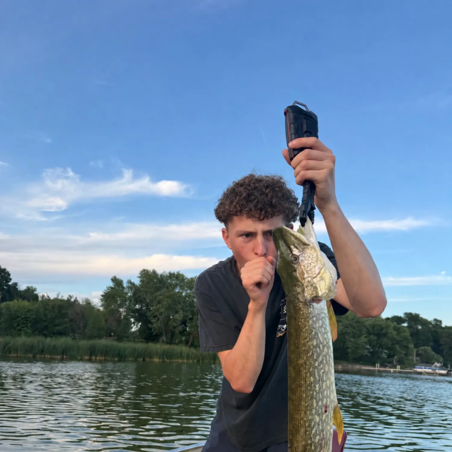 Northern pike caught on Fishbrain