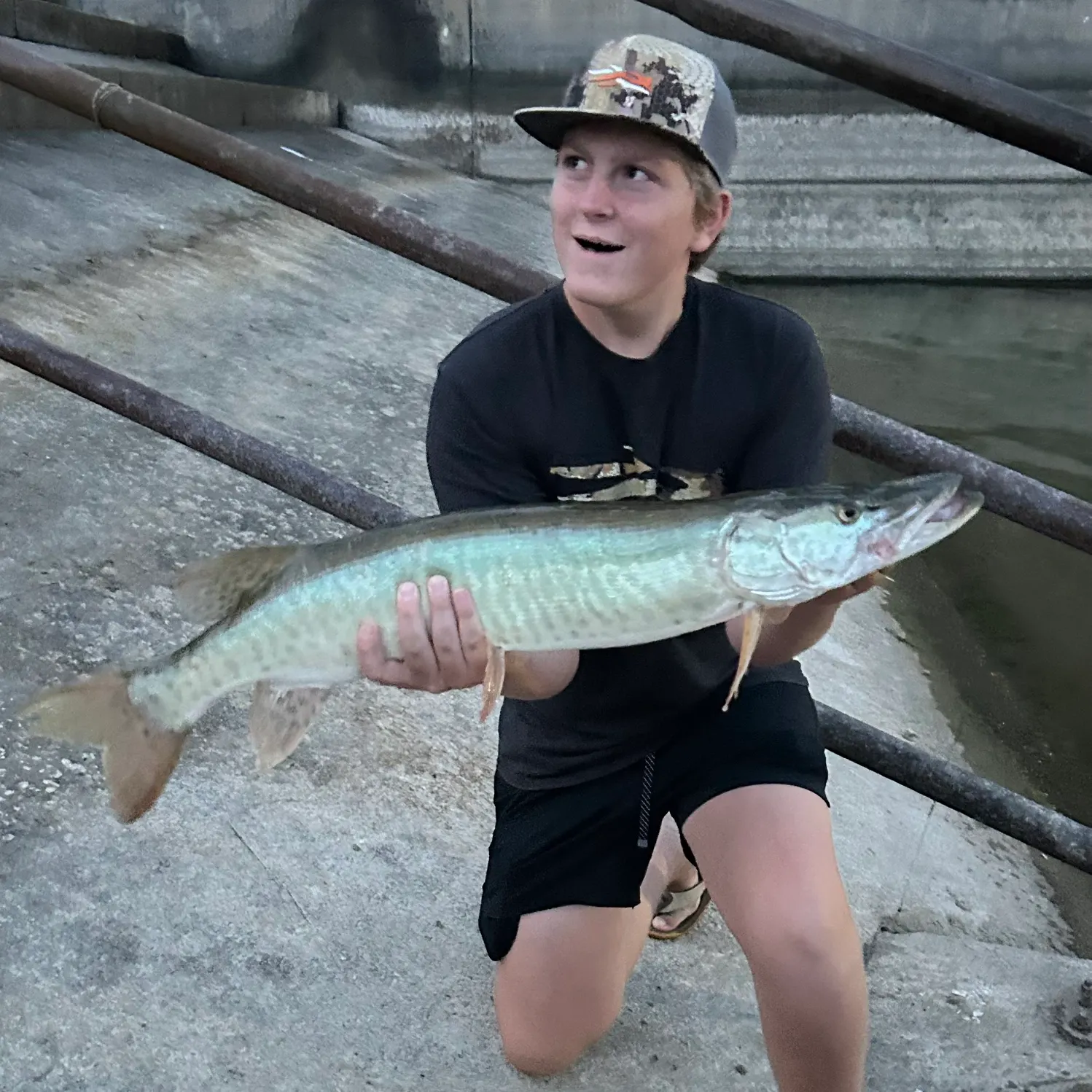 Muskie caught on Fishbrain