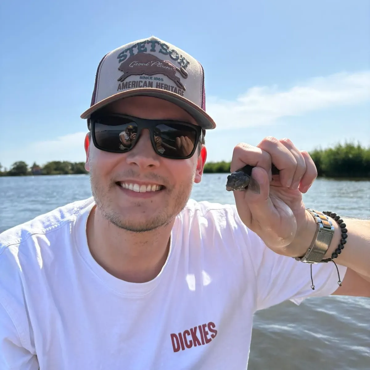 Round goby caught on Fishbrain