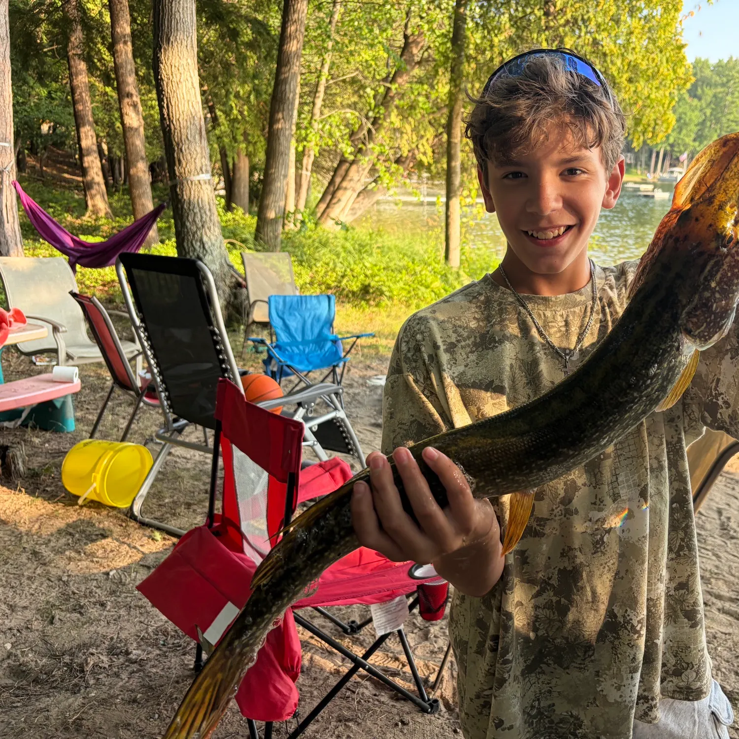 Northern pike caught on Fishbrain
