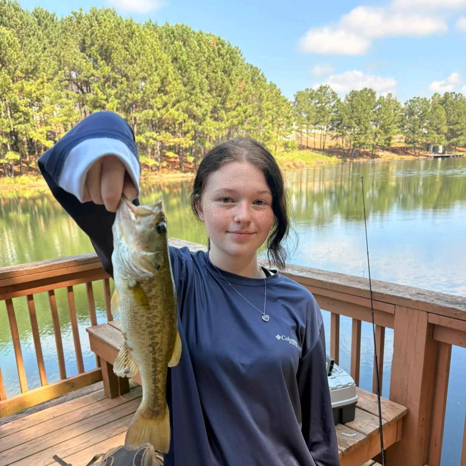 Spotted bass caught on Fishbrain