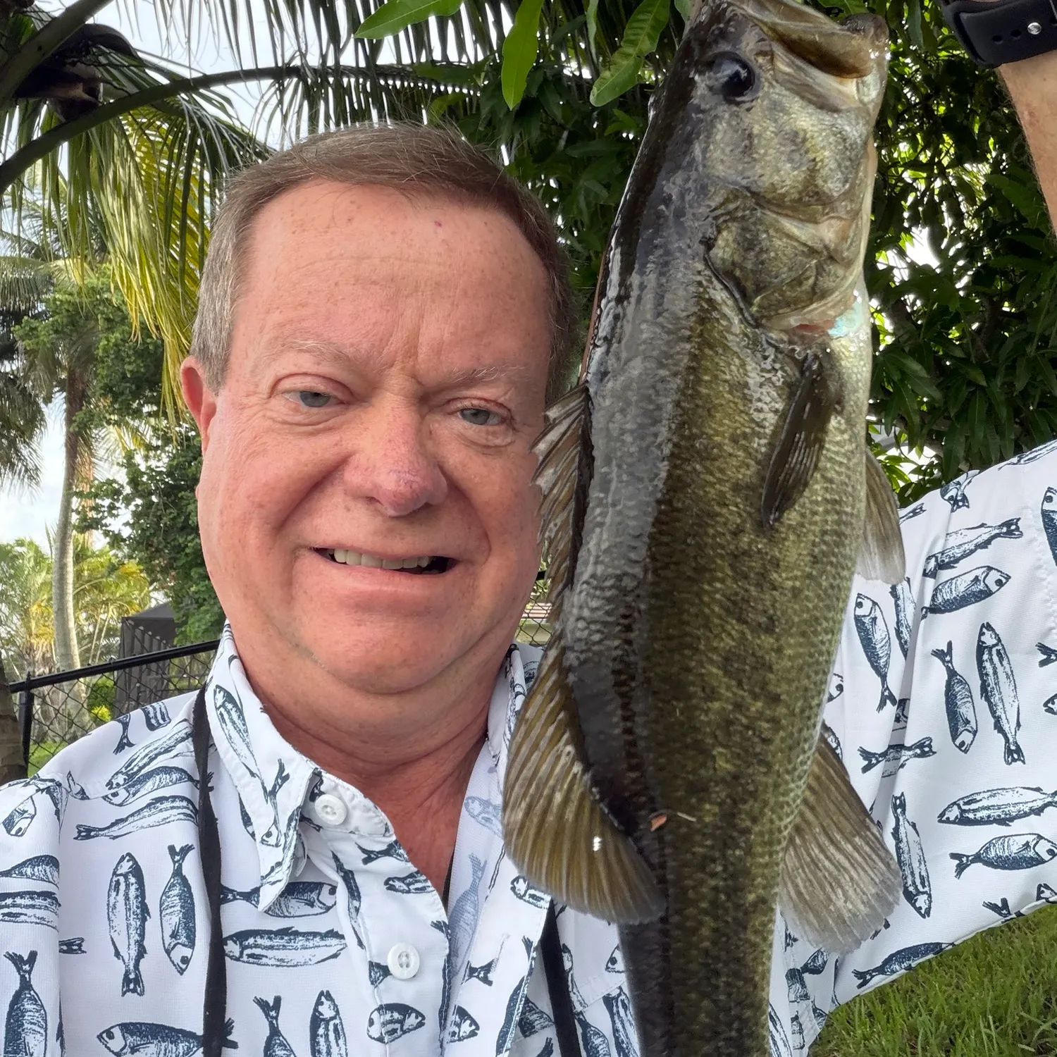 Florida bass caught on Fishbrain