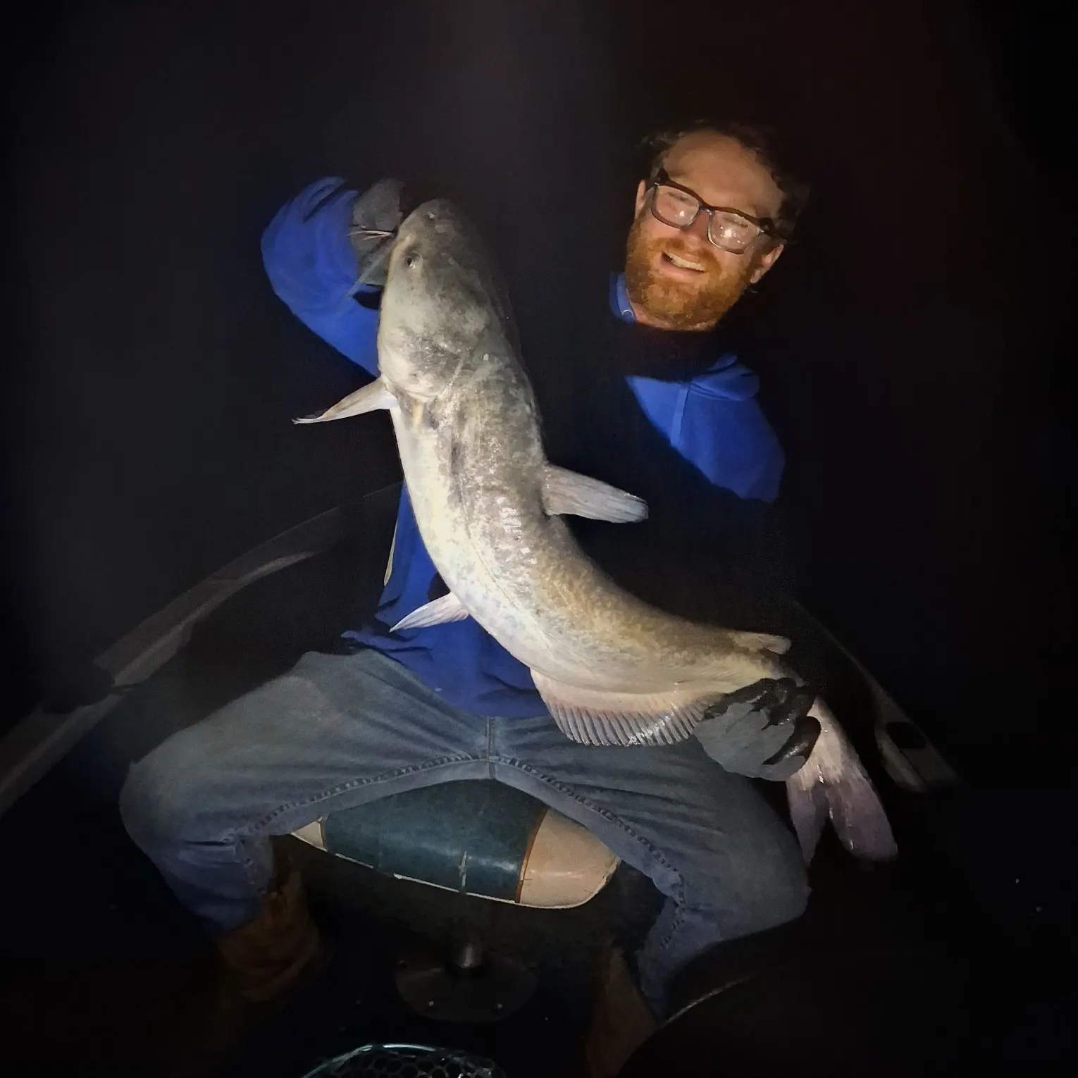 Channel catfish caught on Fishbrain