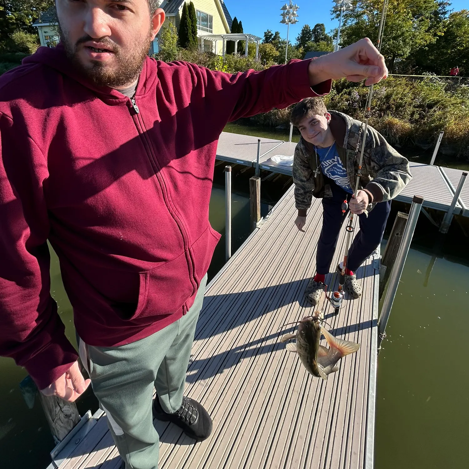 Channel catfish caught on Fishbrain