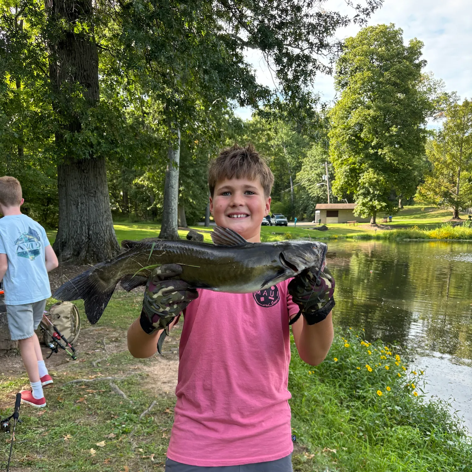 Channel catfish caught on Fishbrain