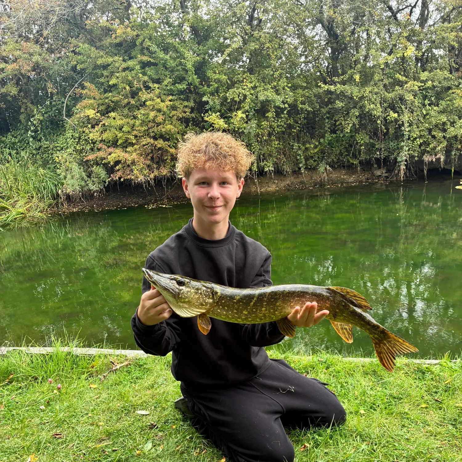Northern pike caught on Fishbrain