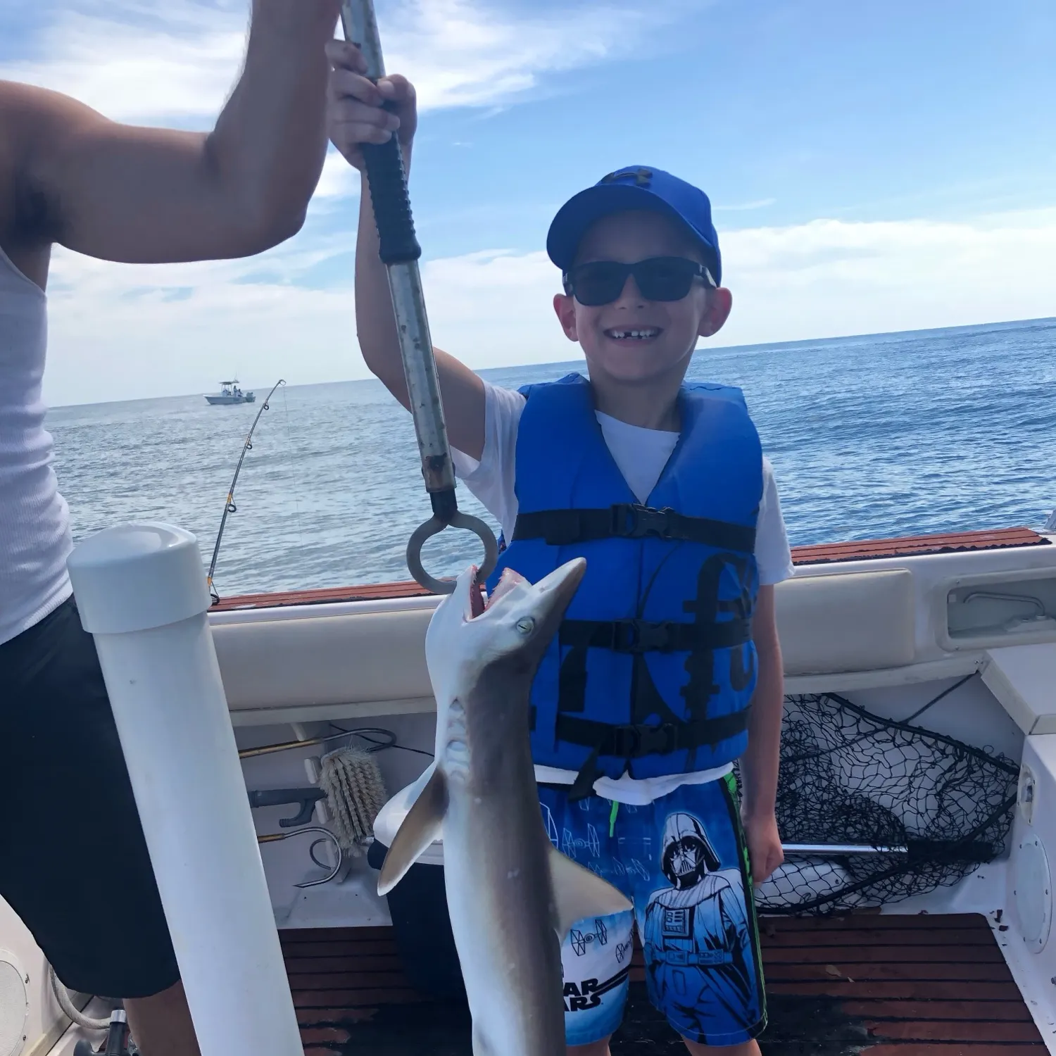 Atlantic sharpnose shark caught on Fishbrain