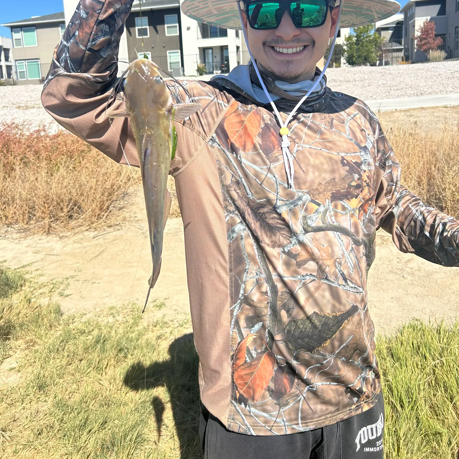 Channel catfish caught on Fishbrain