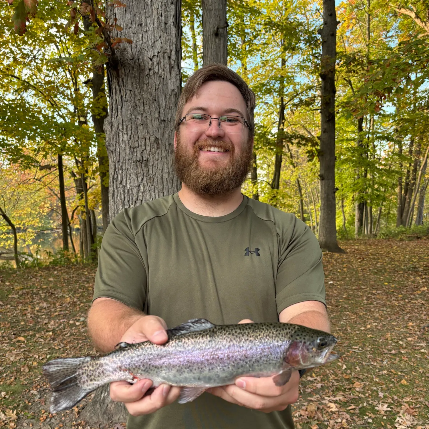 Rainbow trout caught on Fishbrain