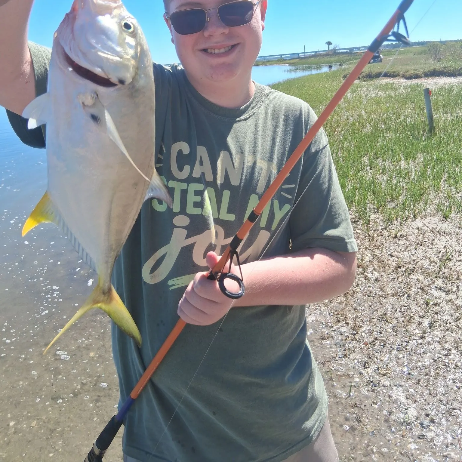 Crevalle jack caught on Fishbrain