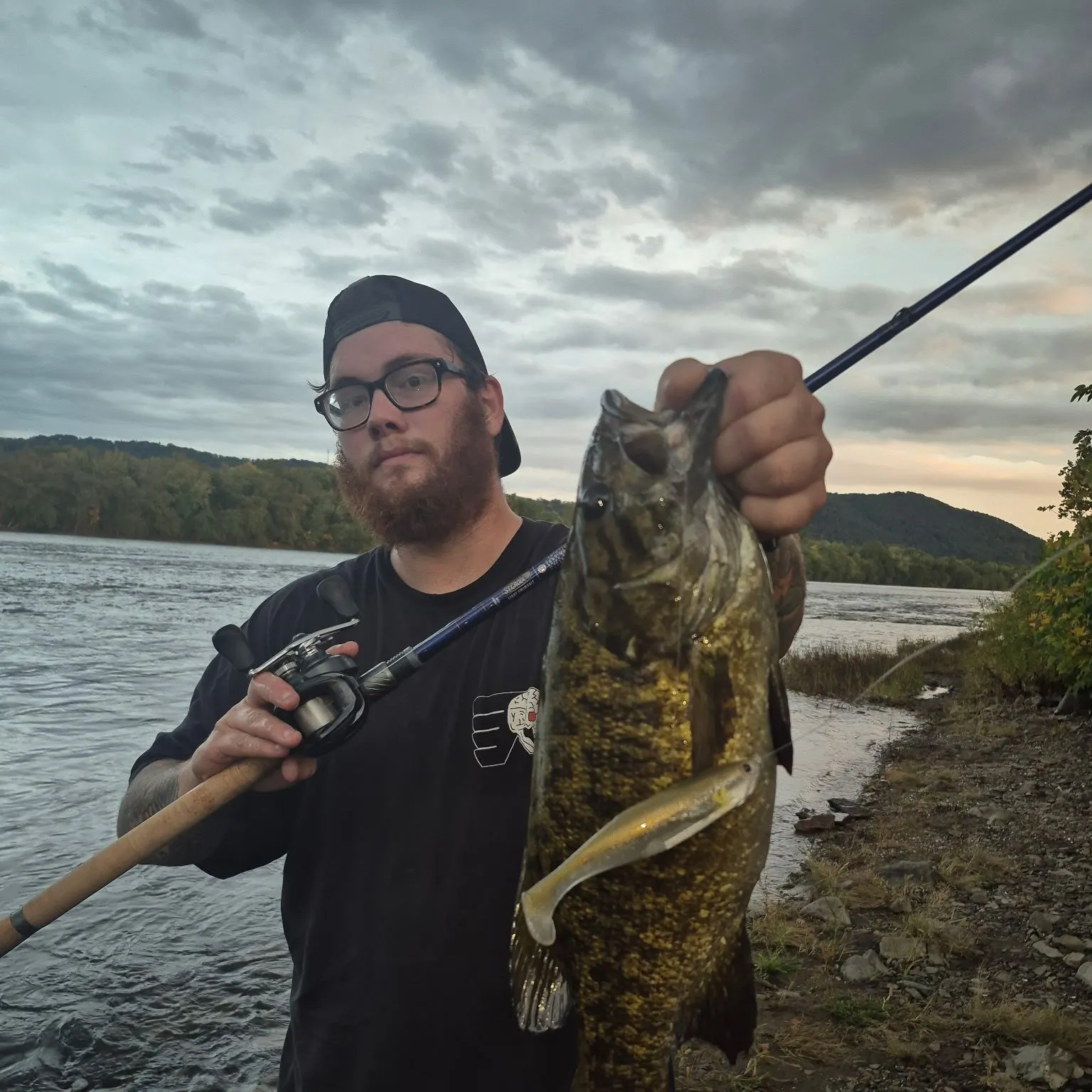 Smallmouth bass caught on Fishbrain