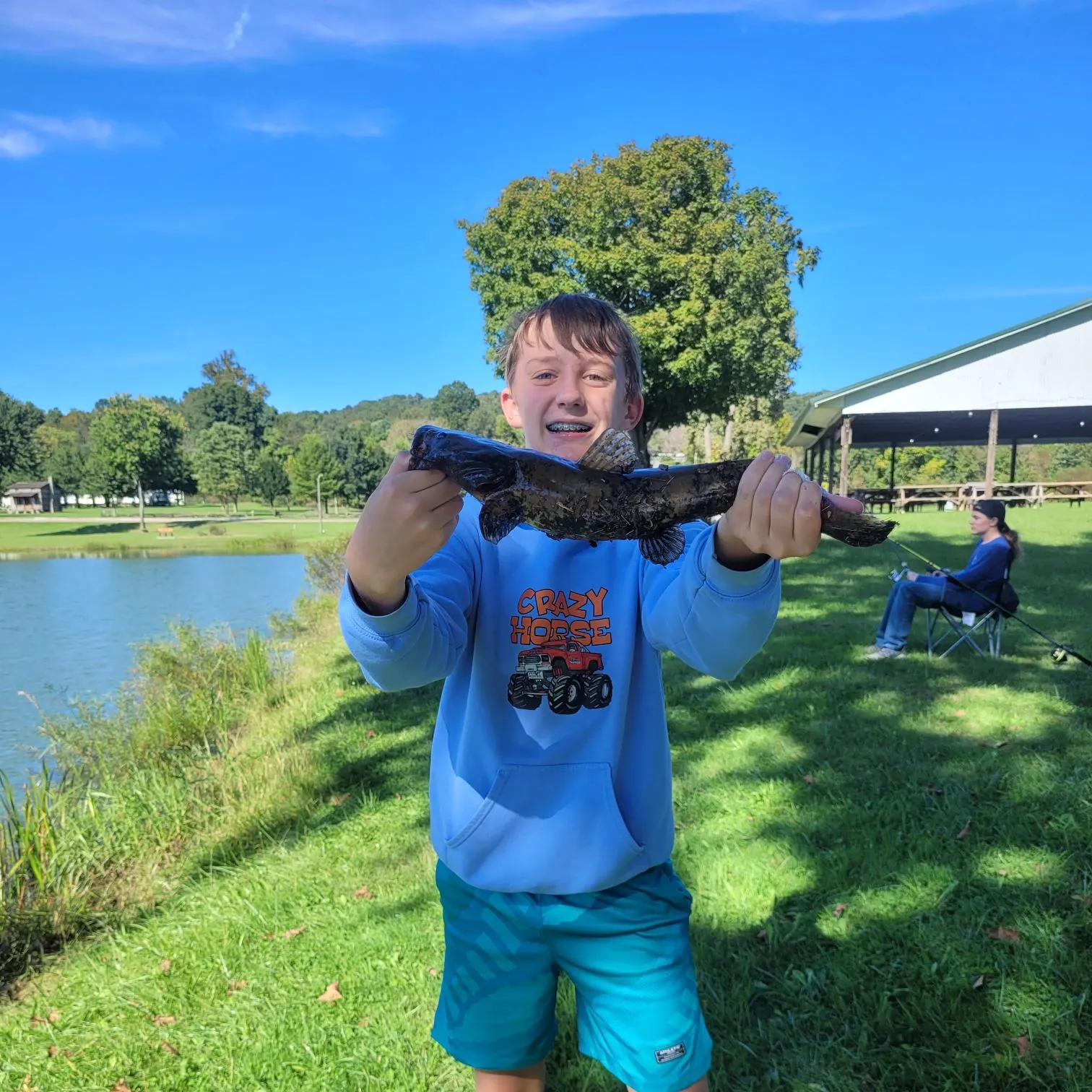 Flathead catfish caught on Fishbrain