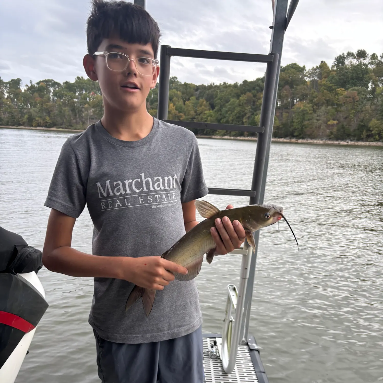 Channel catfish caught on Fishbrain