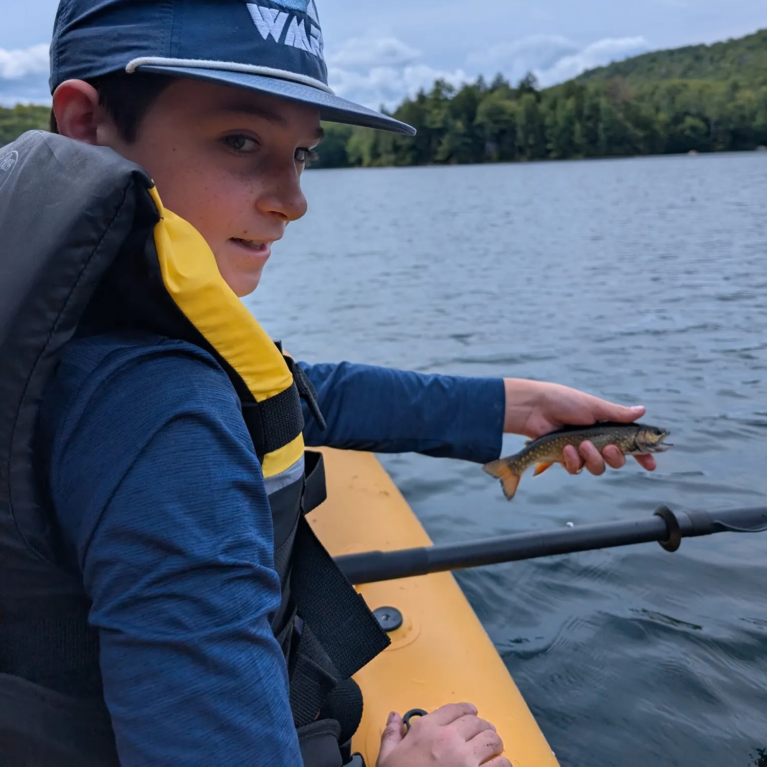 Brook trout caught on Fishbrain