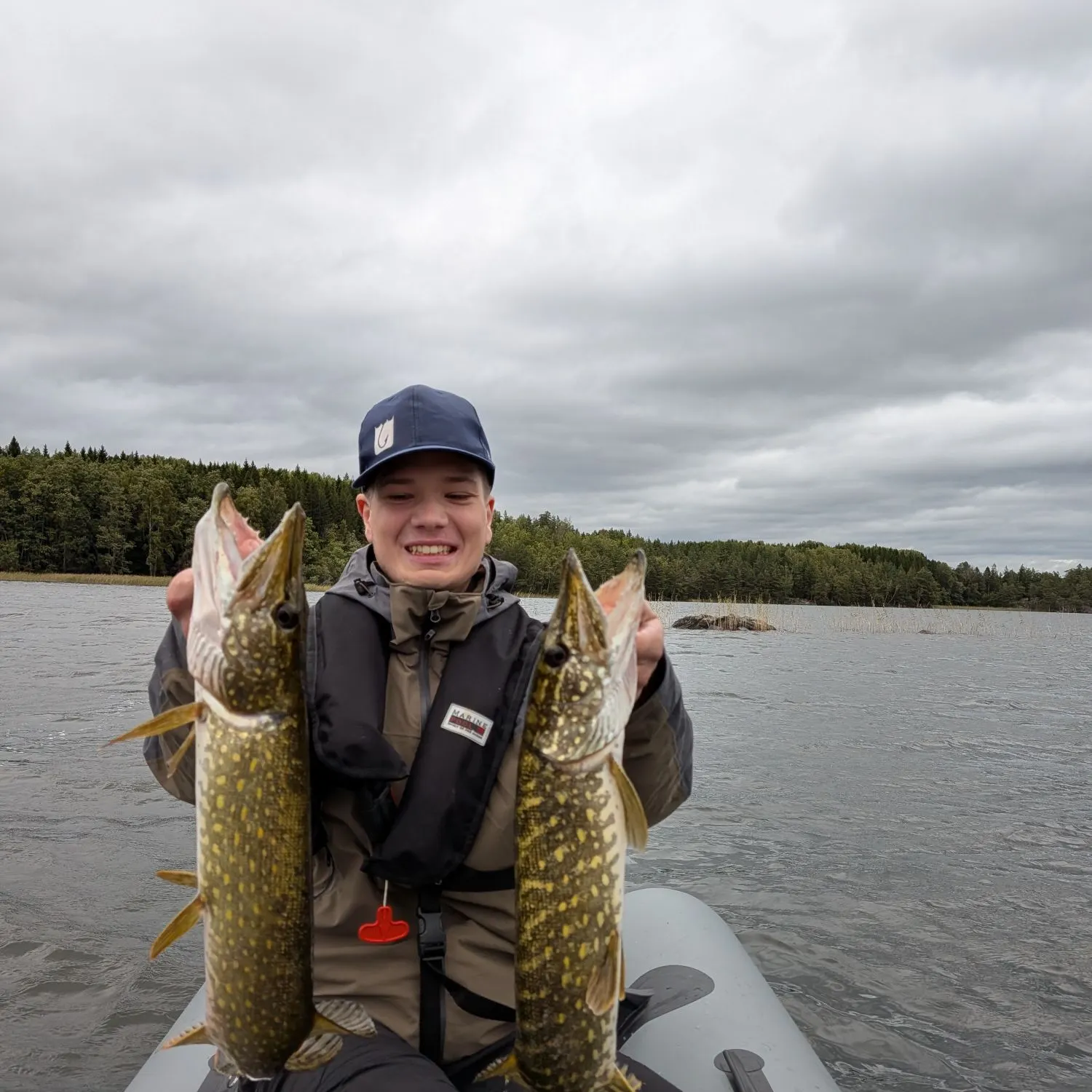 Northern pike caught on Fishbrain