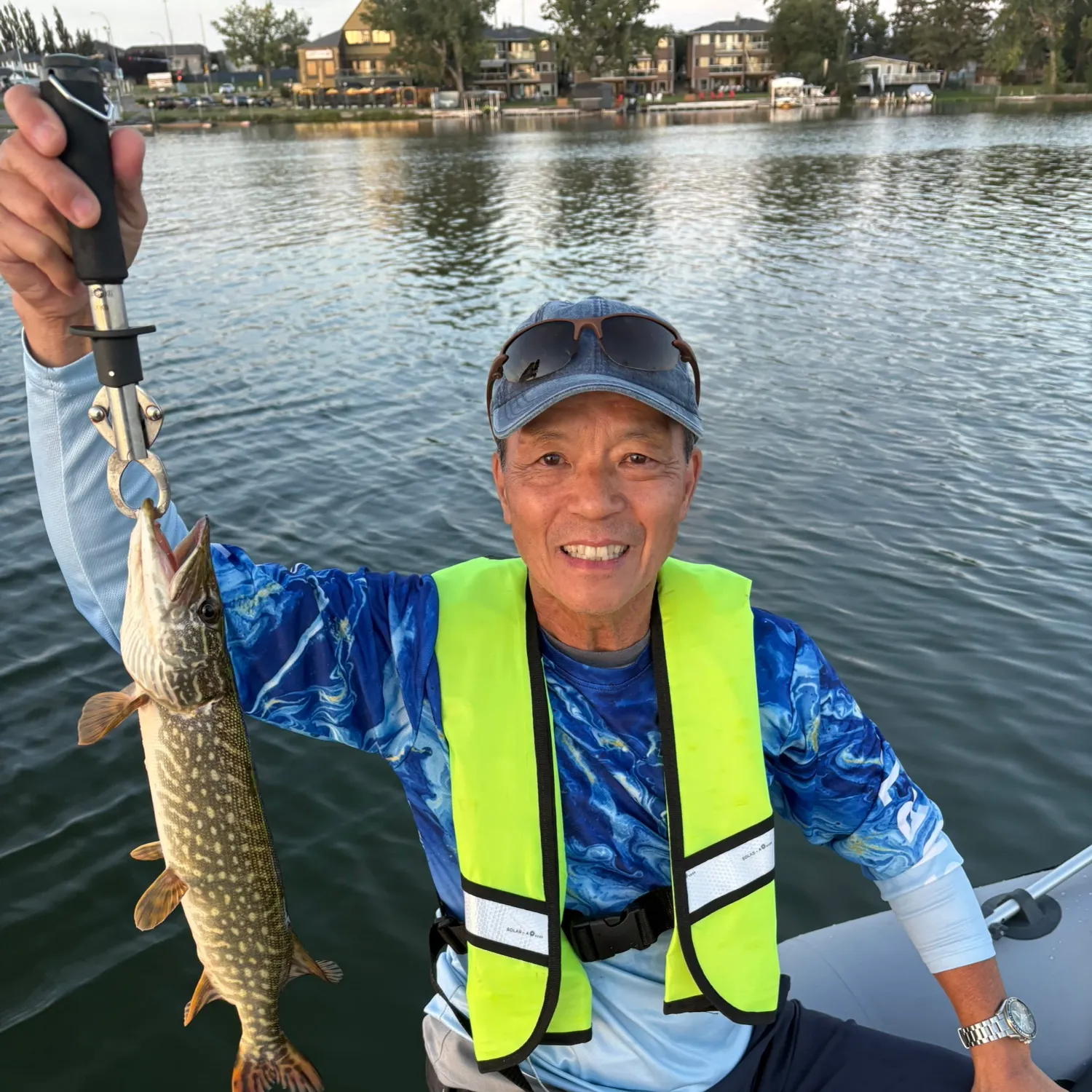 Northern pike caught on Fishbrain
