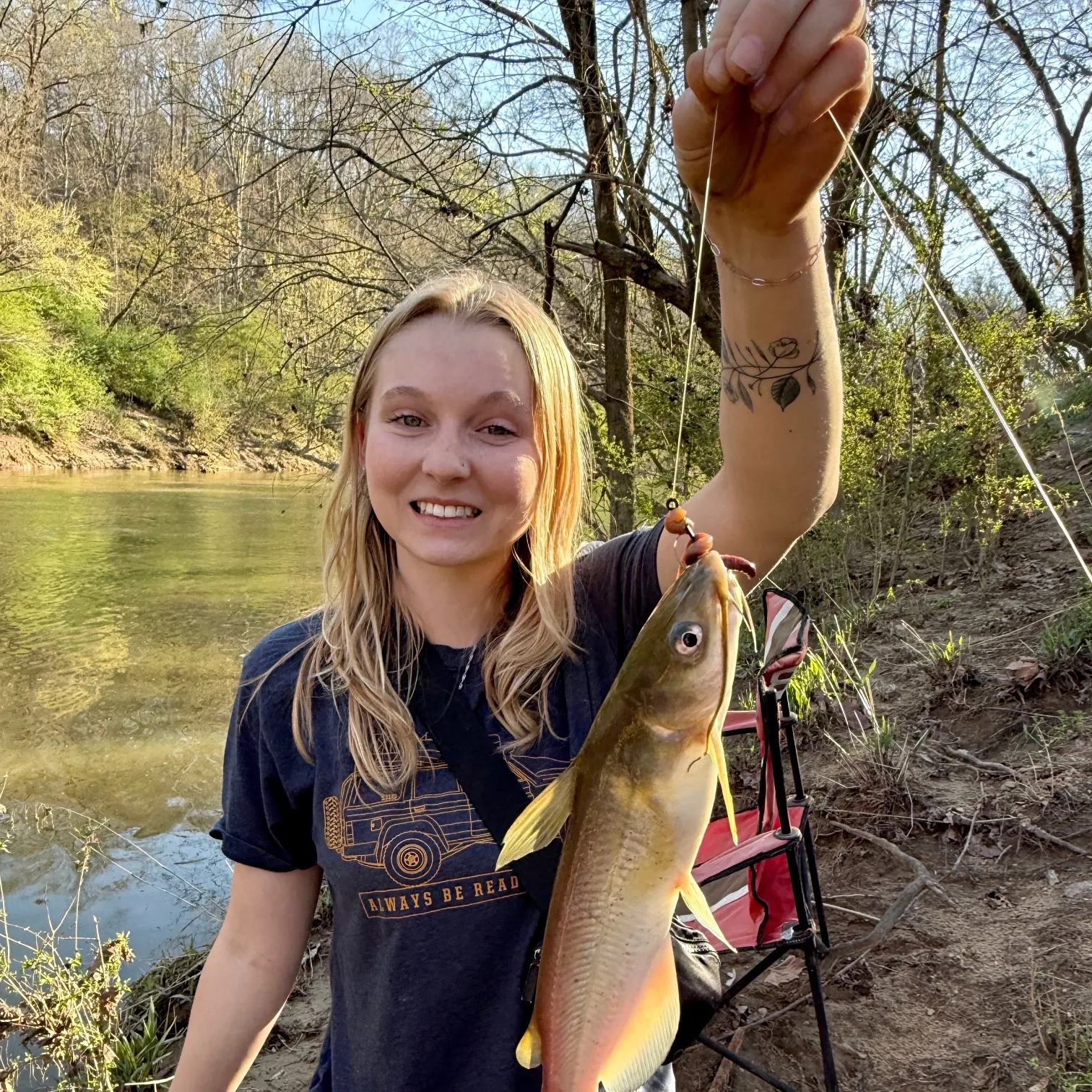 recently logged catches