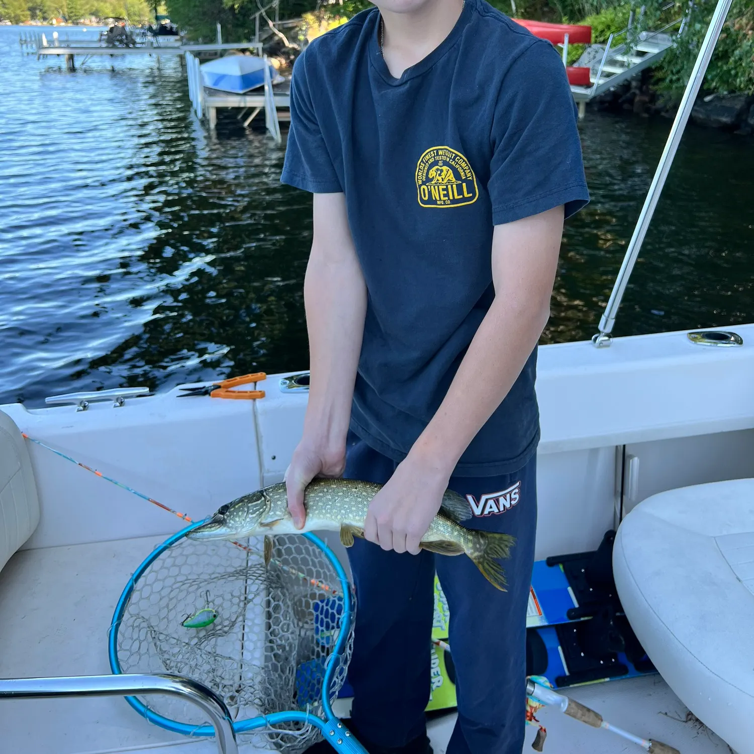 recently logged catches