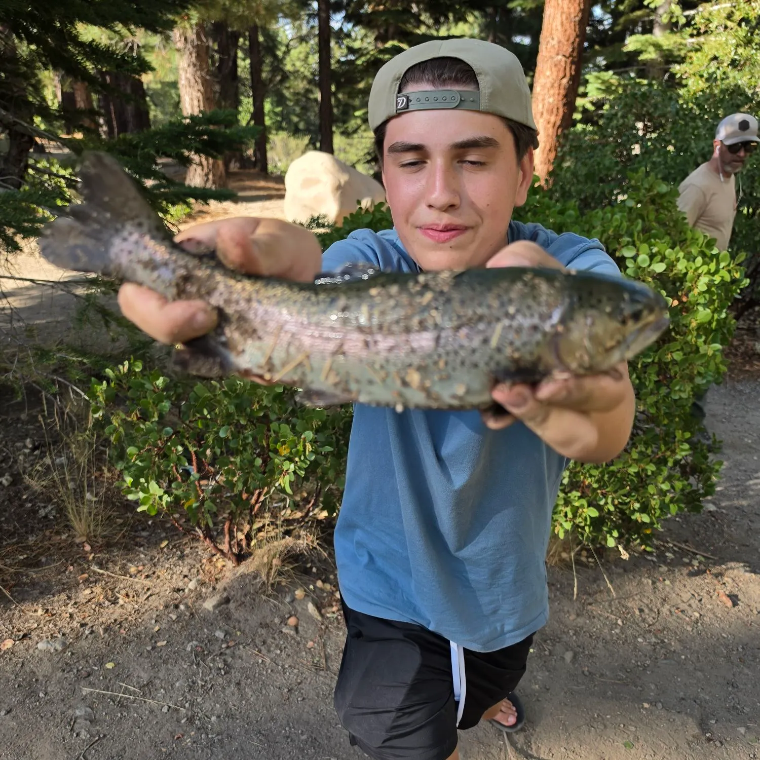 Cutbow caught on Fishbrain