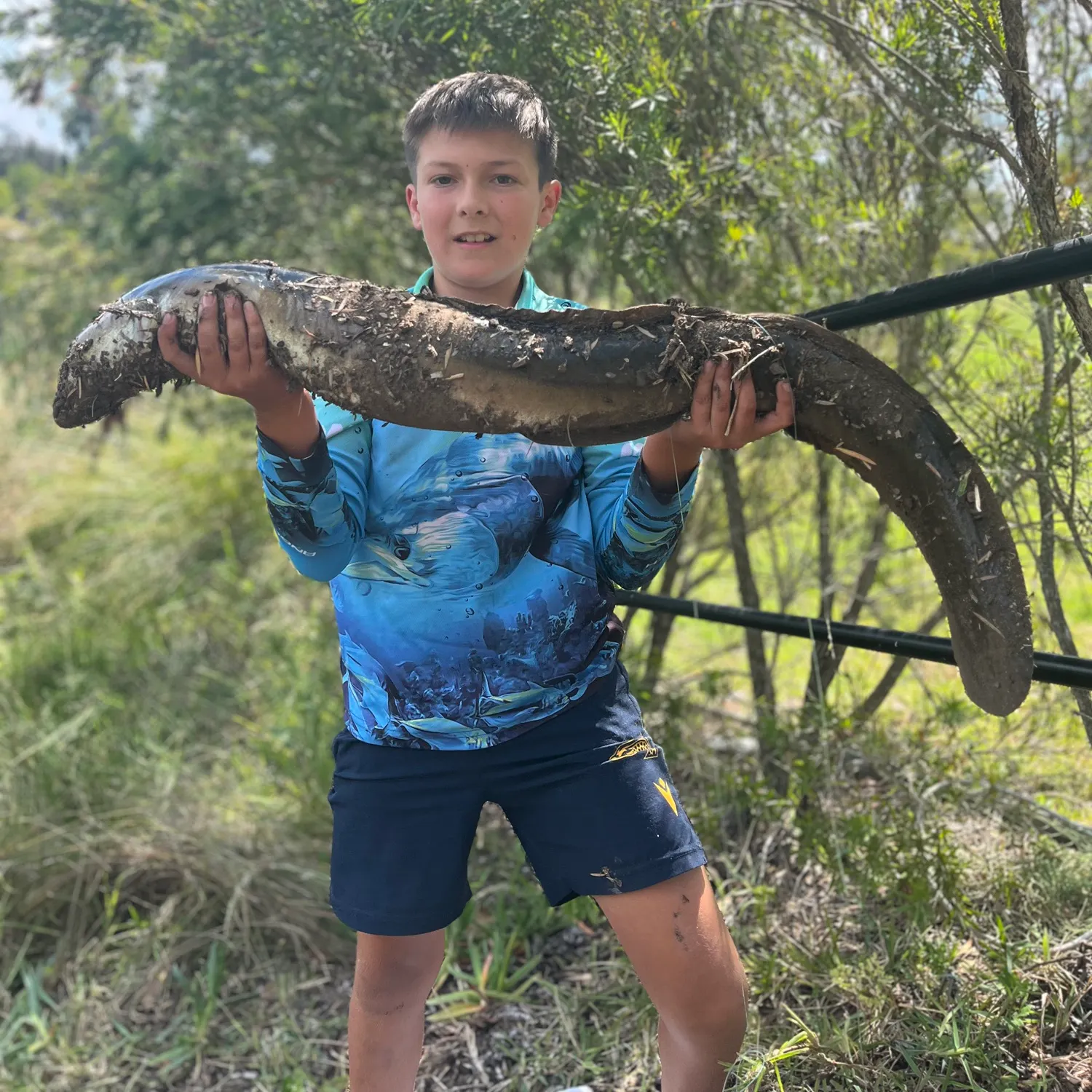 The most recent Shortfin eel catches on Fishbrain