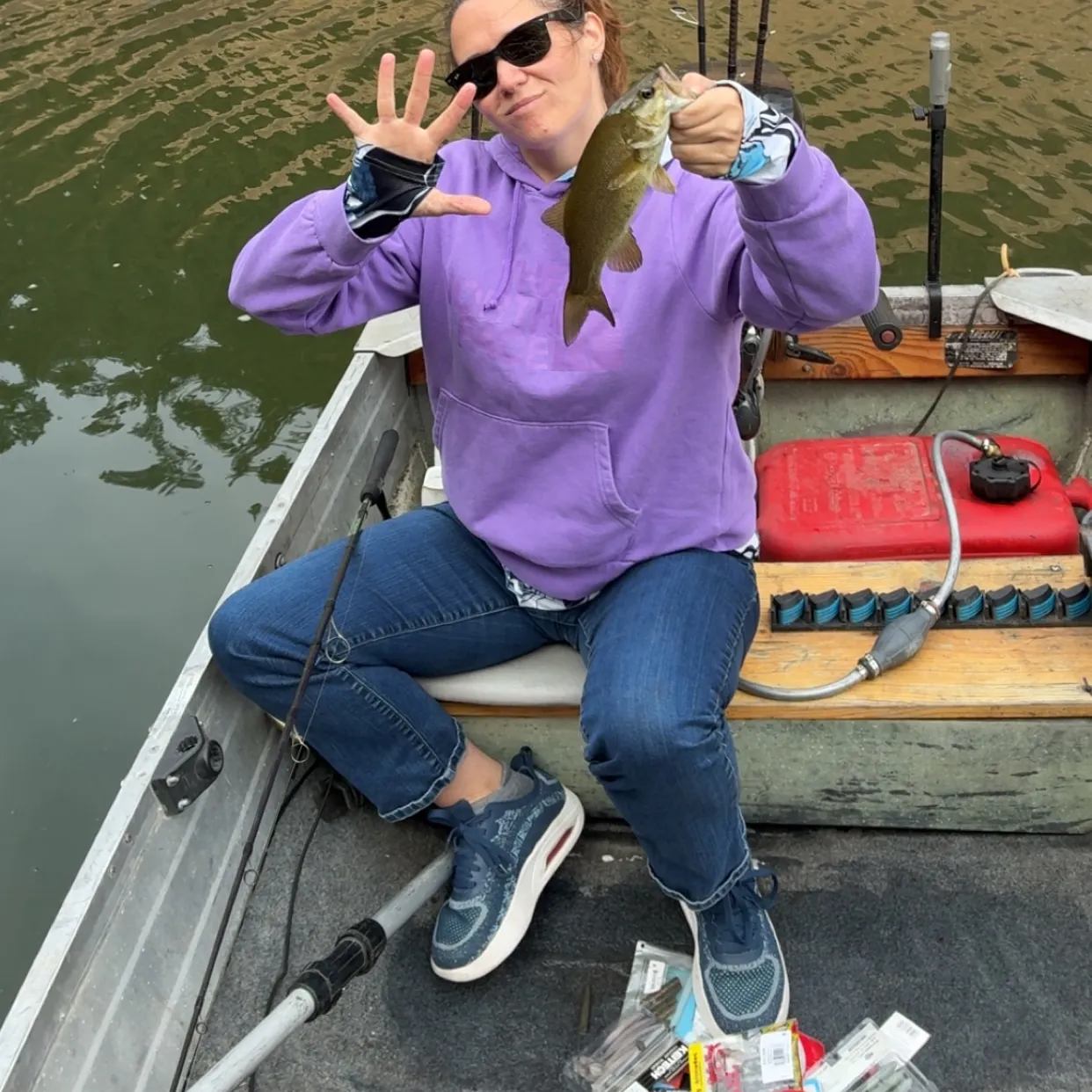 Smallmouth bass caught on Fishbrain