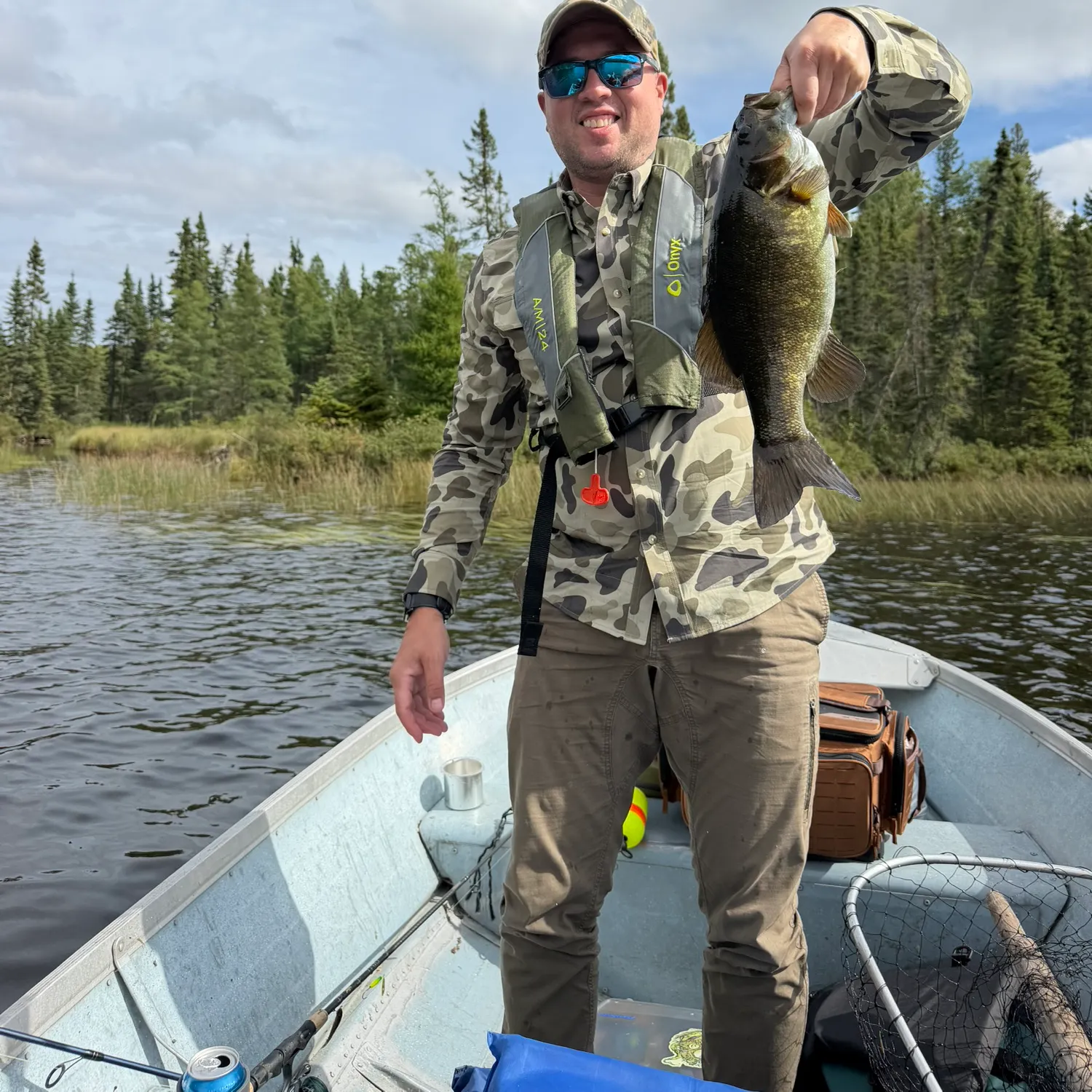 Smallmouth bass caught on Fishbrain