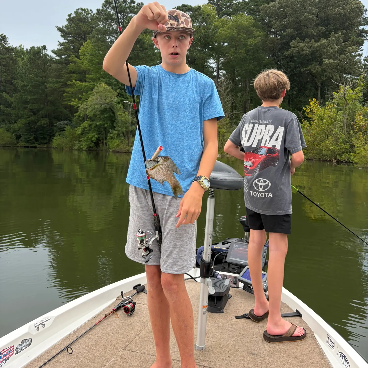 recently logged catches