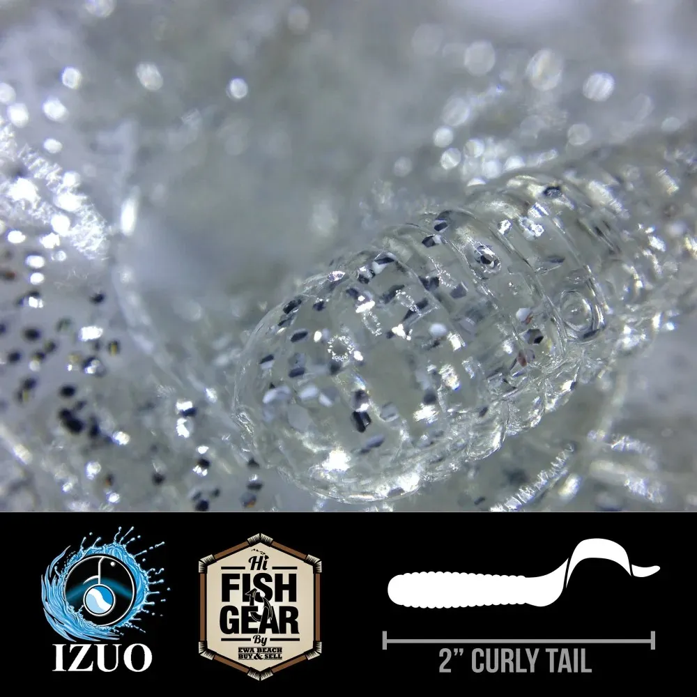 Hawaiian Angler 2" Curly Tail Grubs