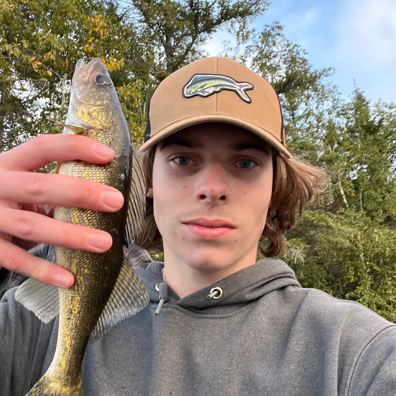 Walleye caught on Fishbrain