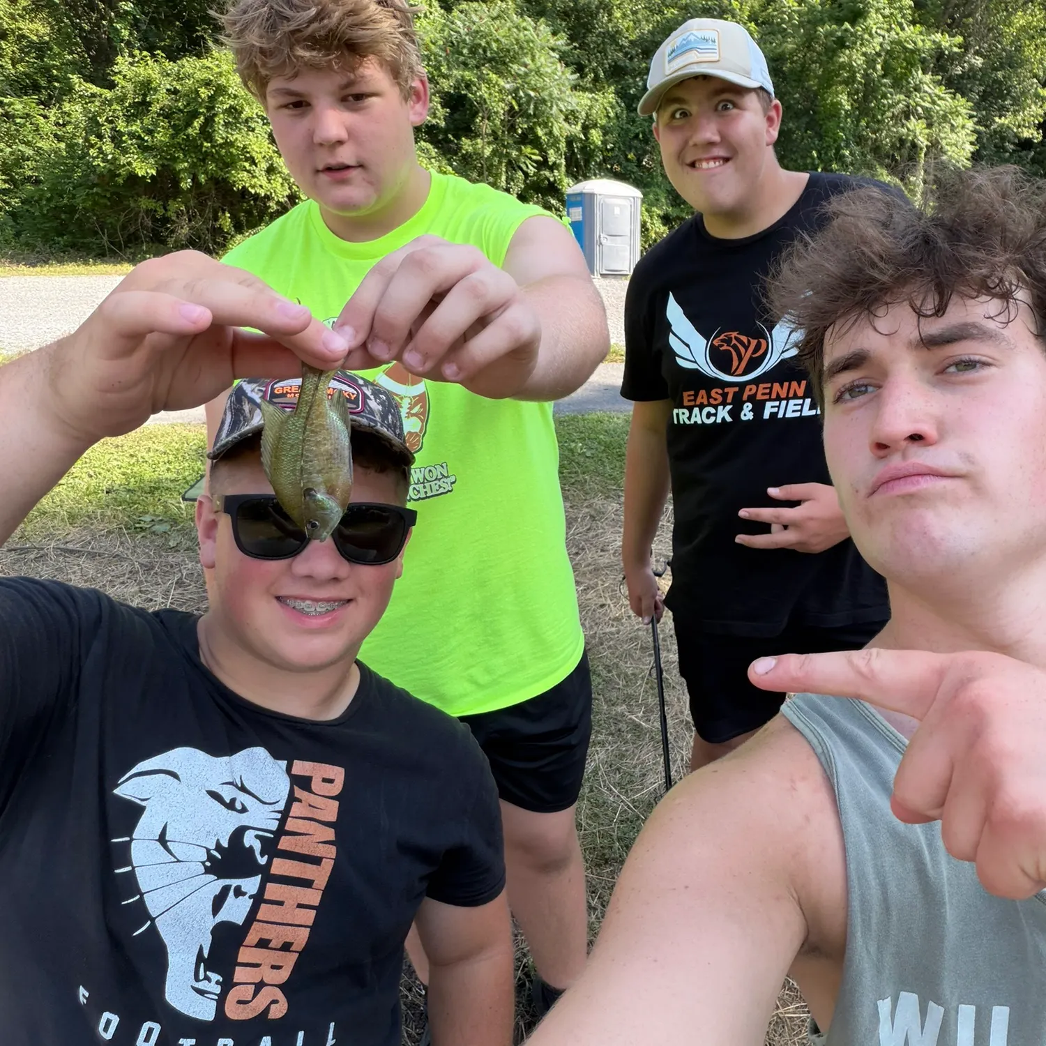 recently logged catches