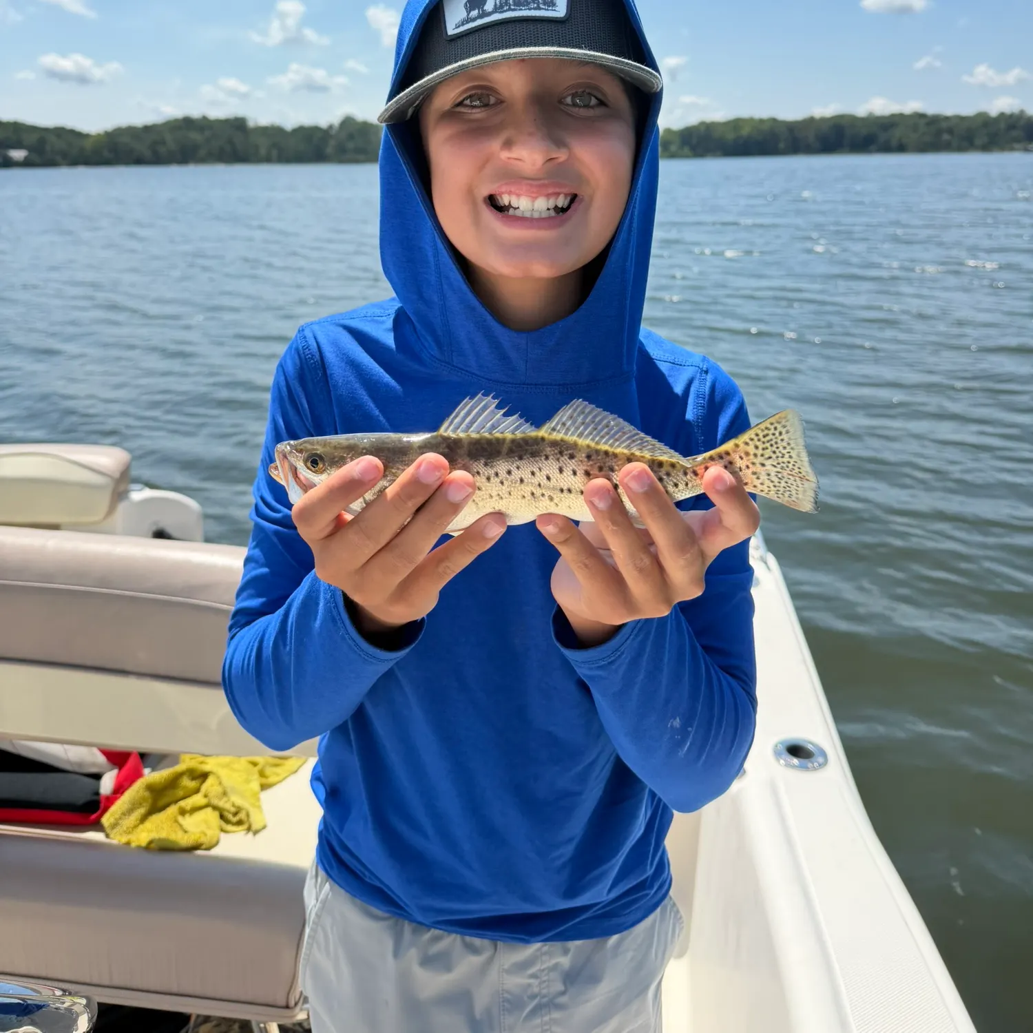 Spotted seatrout caught on Fishbrain